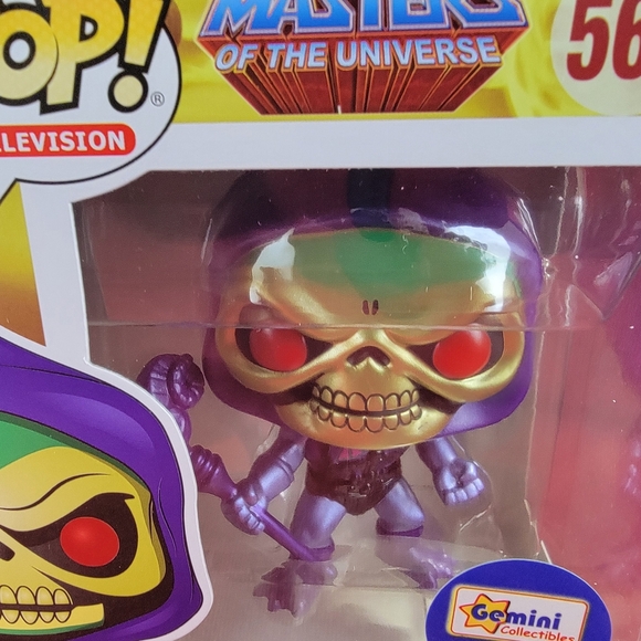 Battle armor skeletor gemini exclusive funko  # 563 (nib) With pop protector - Picture 3 of 7